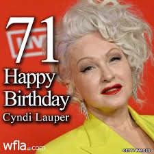 Time after time for the one and only Cyndi Lauper's birthday. An honor for  me, thank you Spotify I love you I do lennonstella.lnk.to/timeaftertime