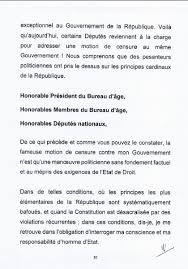 En france, une motion de censure est une proposition faite par des députés de l'assemblée nationale de voter pour renverser le gouvernement. Lovy Lupweka Lovydr Twitter