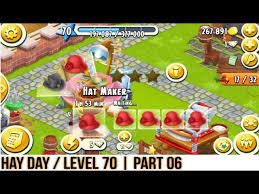 Hay Day Level 70 Hat Maker Unlock To 5 Boxes Active Tow Tom Boosters Part 06 Youtube