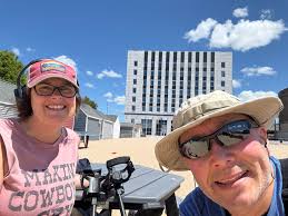 Went to local park that I have been before, brought Out the Manticore with  the 11 inch coil. 8$ in clad in about 2 hours.