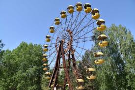 The amusement park has remained empty ever since the nuclear meltdown. Pripyat Pripyat Amusement Park Chernobyl Thetripgoeson