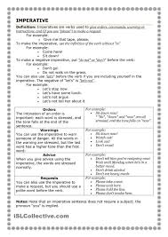 Imperative English Grammar Learn English English Lessons