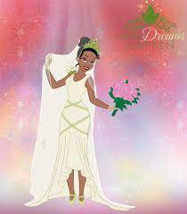 Princess Tiana S Wedding Dress By Unicornsmile Princess Tiana Disney Princess Merida Tiana Wedding