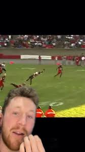 What happened to this guy?! 😜 #nfl #cfb #fyp