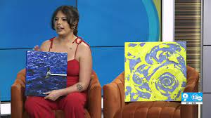 Toledo painter Ashley Simmons combines art and audio in 