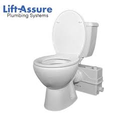 Pittsburgh potties are ordinary flush toilets installed in the basements of older homes, with no surrounding walls. Lift Assure Toilet Macerating Pump Up Flush System American Round Diy Basement Remodel Walmart Com Walmart Com