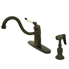 Join our professional site for deeper discounts with access to inventory at 21 warehouses! Kingston Brass Victorian Single Handle Kitchen Faucet With Brass Sprayer Walmart Canada