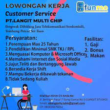 Peranan teknologi sangat besar bagi masyarakat zaman sekarang. Lowongan Kerja Medan Desember 2020 Smk Tkj Rpl Pt Langit Multi Chip