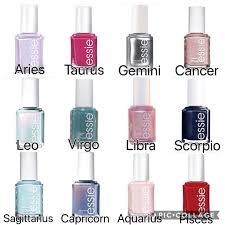 The Signs As Essie Nail Polish Zodiac Aries Taurus Gemini Cancerzodiac Leo Virg Zodiac Signs Sagittarius Zodiac Signs Chart Zodiac Sign Fashion