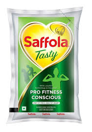 Saffola Tasty Edible Oil 1 Lit Pouch Price Buy Saffola Tasty Edible Oil 1 Lit Pouch Online At Best Price In India Shoponn In