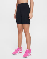 Nike One Big Kids' (Girls') Dri-FIT 5" Biker Shorts. Nike.com