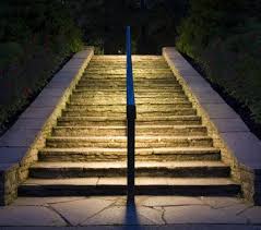 Keep Your Pathways Safe By Introducing Led Strips Or Spotlights To Your Exterior Space Stair Lighting Lighting Design Inspiration Exterior Lighting
