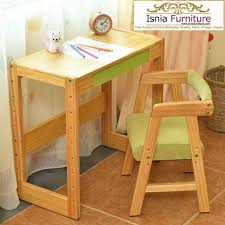 Harga bahan kayu mahoni rp. Set Kursi Meja Belajar Anak Minimalis Modern Bahan Kayu
