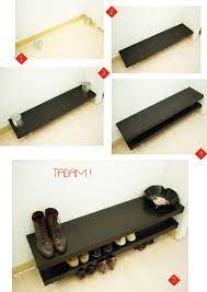 Idimex meuble à chaussures en pin bern, vernis naturel. Diy Meubles A Chaussures Meuble Chaussure Idee Rangement Rangement Chaussure Diy