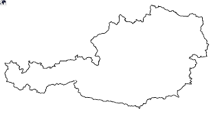 Collection of detailed maps of austria. Printable Blank Austria Map With Outline Transparent Map