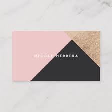 Black And Rose Gold Color Scheme Modern Blush Pink Black Rose Gold Foil Color Block Business Card Zazzle Com In 2020 Rose Gold Color Palette Black Color Palette Rose Gold Foil Texture