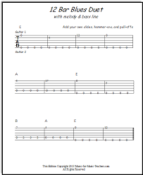 It features 20 original compositions and arrangements. 12 Bar Blues Guitar Tabs For Beginners