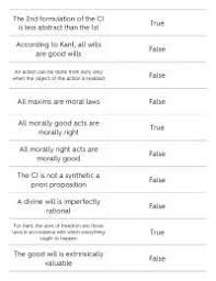 Dr phil got this personality test to find out your true self. True False Questions Of Introduction To Ethics Quiz 2 Phil 1175 Docsity