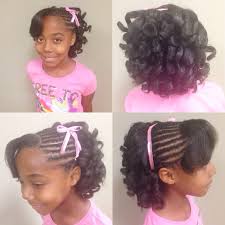 Miss Brooklyn Got Her First Big Girl Style Hair Styles Mixed Kids Hairstyles Kids Curls