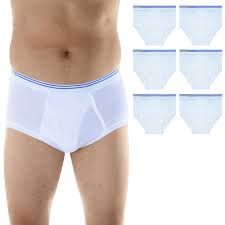 Amazon.com: Wearever Incontinence Underwear for Men - Reusable & Washable  Mens Bladder Control Briefs with Regular Absorbency - Leak Proof Underwear  (Pack of 3) (White) (XL) : Health & Household