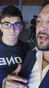 Back stage with the great @mikeymusumeci. , We discussed the match with him  and Gabriel, and why he was a bit extra emotional! 😂💙., I got lots of  love for Mikey. What we saw tonight was a culmination ...