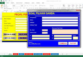 Wikipedia Pendidikan Download Aplikasi Excel Pembuatan Soal Ujian Pilihan Ganda Dan Essay Praktis Microsoft Excel Aplikasi Pendidikan