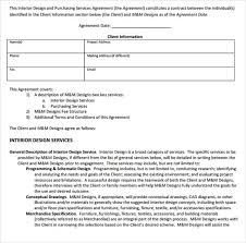 9 Contract Ideas Contract Contract Interior Design Proposal Templates