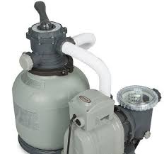 Intex Sand Filter Swimming Pool Pump For Above Ground Pools 2800gph In Ground Pools Above Ground Pool Pool Sand