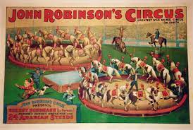 Tillie the elephant was part of the circus. John Robinson Circus Ernest Schumann 1924 Collectors Weekly