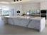 Rose Gold White Marble Kitchen