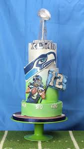 Seahawks Super Bowl Cake Superbowl Cake Seahawks Cake Nfl Cake