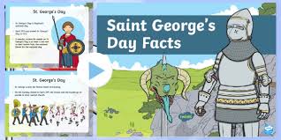 Following in his father's steps, he became a soldier and quickly rose in the ranks of the roman army, ending up as a personal guard to emperor diocletian. All About St George S Day Powerpoint Teacher Made