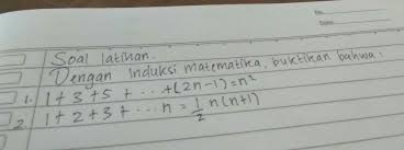 Oleh admindiposting pada 25 juli 2021. Dengan Induksi Matematika Buktikan Bahwa 1 1 3 5 2n 1 N 2 1 2 3 N 1 2 N N 1 Brainly Co Id