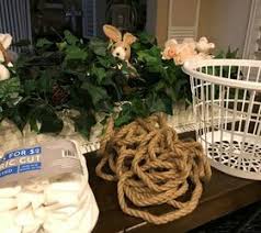 Rustic twine flowers (or jute flowers) are easy to make and adorable to use for whatever accessorizing you have planned. Dollar Tree Rope Basket Hometalk