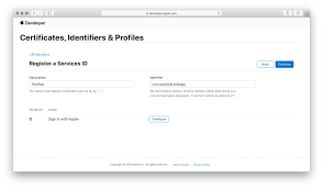 Register Apps In The Apple Developer Portal