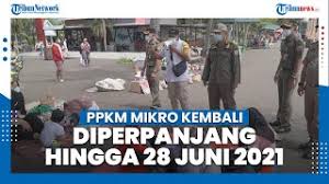 Menetapkan perpanjangan ppkm mikro selama 14 hari terhitung sejak 22 juni 2021 sampai dengan 5 juli 2021, tulis anies dalam kepgub yang anies sebelumnya telah menerbitkan kepgub nomor 759 tahun 2021 tentang perpanjangan ppkm mikro selama dua pekan mulai tanggal 15 sampai 28 juni. Ppkm Mikro Kembali Alami Perpanjangan Waktu Hingga 28 Juni 2021 Youtube