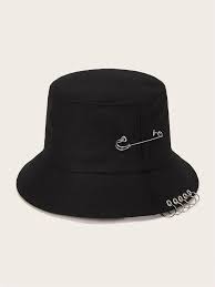 Guys O Ring Decor Bucket Hatcheck Out This Guys O Ring Decor Bucket Hat On Romwe And Explore More To Meet Your Fashion Needs Bucket Hat Hats Bucket