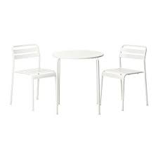 Roxo Tisch Und 2 Stuhle Weiss Ikea Outdoor Ikea Weisse Stuhle