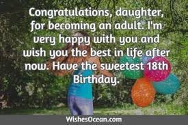 This one is to give warm prayers to your daughter. 31 Best 18th Birthday Wishes For Daughter From Mom Dad
