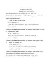 Maybe you would like to learn more about one of these? Contoh Surat Perjanjian Perkongsian Perniagaan Word Contoh Surat Perjanjian Rakan Kongsi