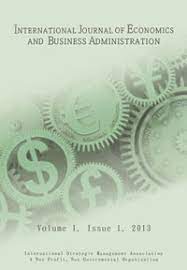 International research journal of finance and economics relates primarily to experience in the. Home International Journal Of Economics And Business Administration