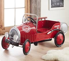 These are the plans so you can build the bed. Fire Truck Pedal Car Ride On Toys Pottery Barn Kids