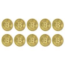 To work out a gold ingots price you must multiply the gold content by the current spot price. Bitcoin Gold Plated Commemorative Collector S Coin Lot Of 10 Walmart Canada