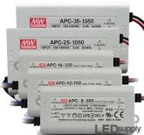 MEAN WELL APC Series 8~35W Constant Current LED Drivers