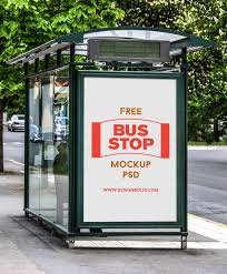 Free High Quality Outdoor Advertising Mockup Psd Files Outdoor Advertising Mockup Outdoor Advertising Branding Mockups