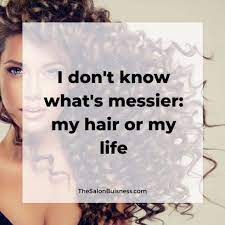 147 Best Hair Quotes Sayings For Instagram Captions Images Messy Hair Quotes Hair Quotes Funny Hair Quotes