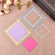 $1.00 coupon applied at checkout save $1.00 with coupon. Buy Square Frame Metal Steel Cutting Dies Stencils For Scrapbooking Card Making At Affordable Prices Free Shipping Real Reviews With Photos Joom