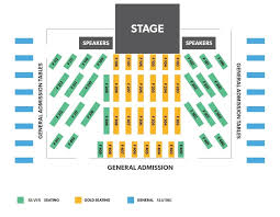 Concert Seating Diagrams
