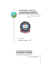 Maybe you would like to learn more about one of these? Doc Program Kerja Labkom Sma Ht4 Ganjil Andri Prabowo Academia Edu