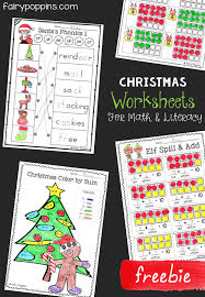 20 christmas activities for kids to make! Free Christmas Worksheets Fairy Poppins